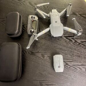 DJI Mavic Pro 4k Drone with battery and 2 cases